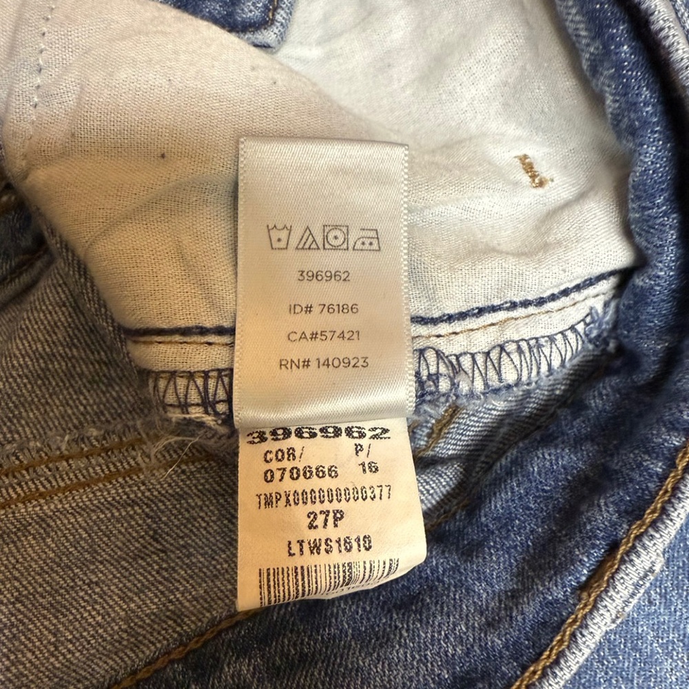 LOFT Relaxed Skinny Jeans Women's Size 27/4P Medium Wash Stretch - Picture 7 of 10